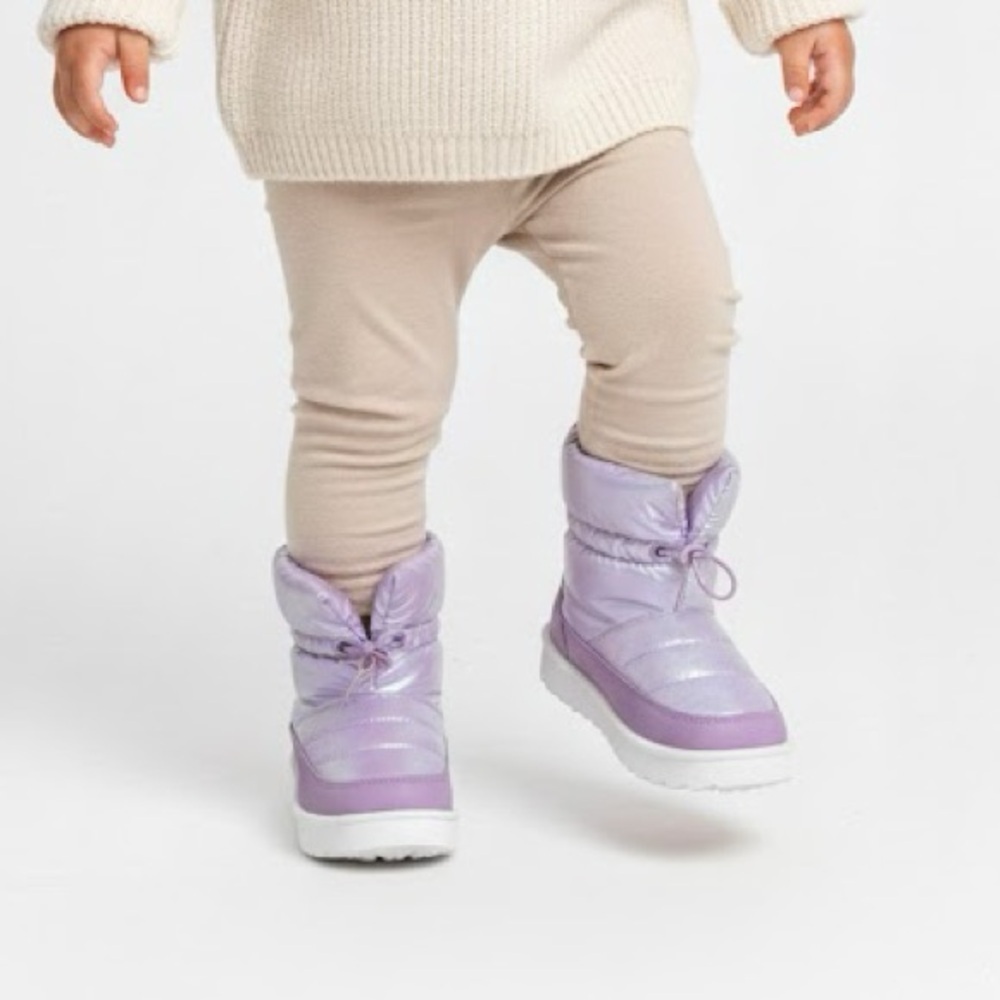 BABY - INFANT Purple  Winter Snow/Rain Boots